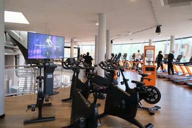 Virtual cycling zone De Werf Den Haag